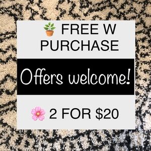 🌸🪴 OFFERS WELCOME! CHECK OUT MY CAREFULLY CURATED CLOSET!